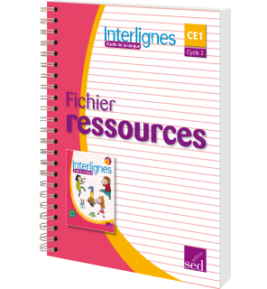 Interlignes CE1 - Fichier ressources (Éd. 2016)