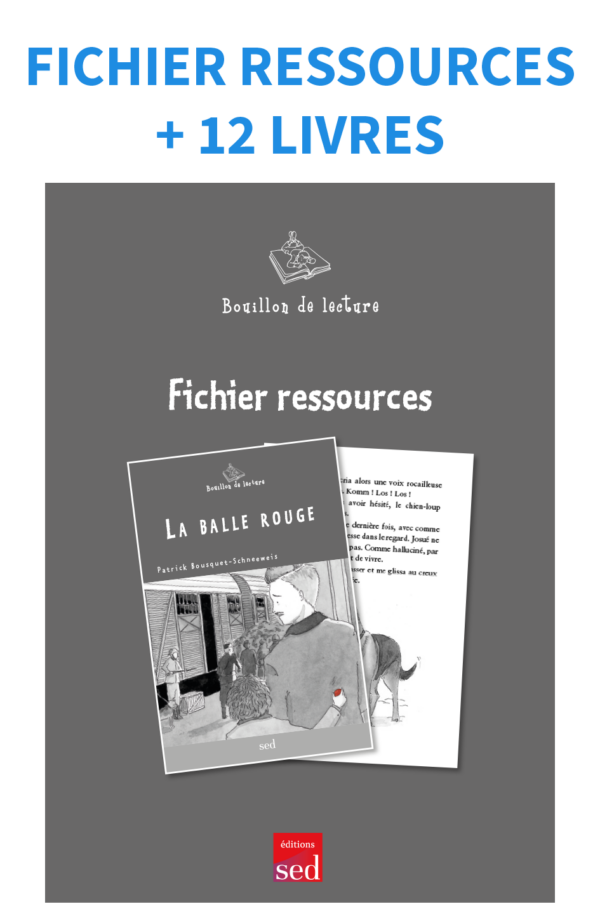 La balle rouge - 12 livres + fichier - nv