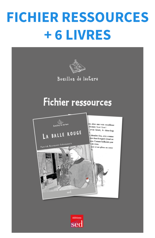 La balle rouge - 6 livres + fichier - nv