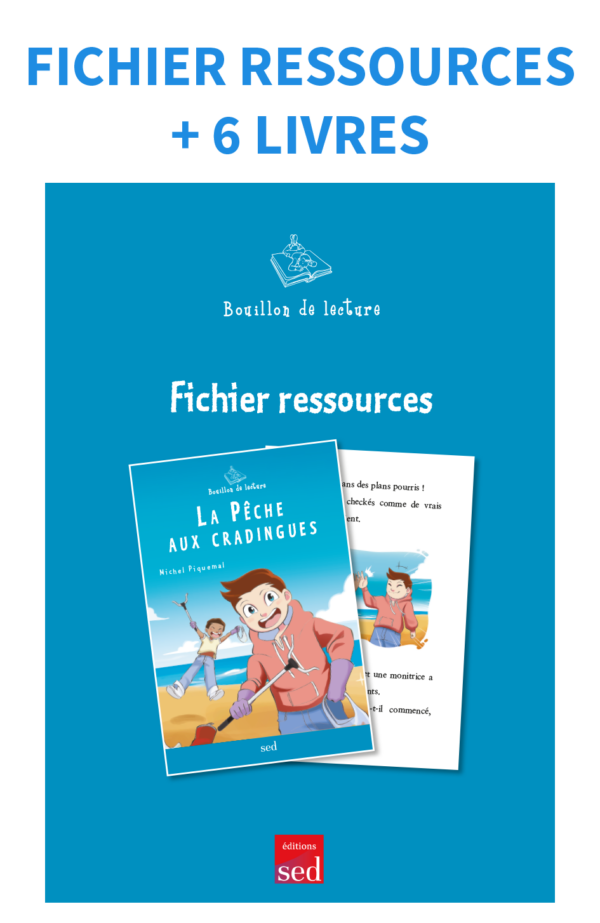 La pêche aux cradingues - 6 livres + fichier - nv