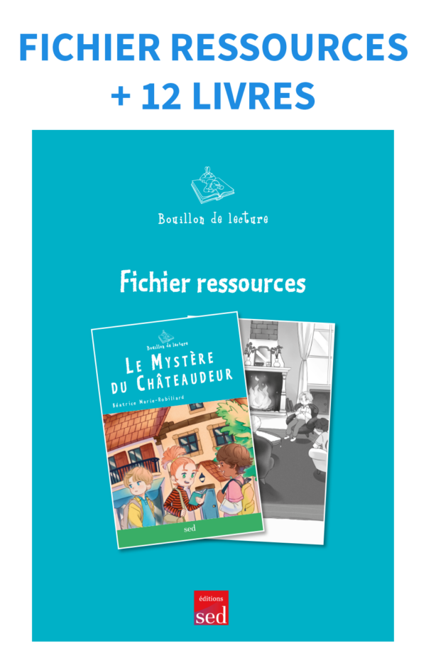 Le mystère du chateaudeur - 12 livres + fichier - nv