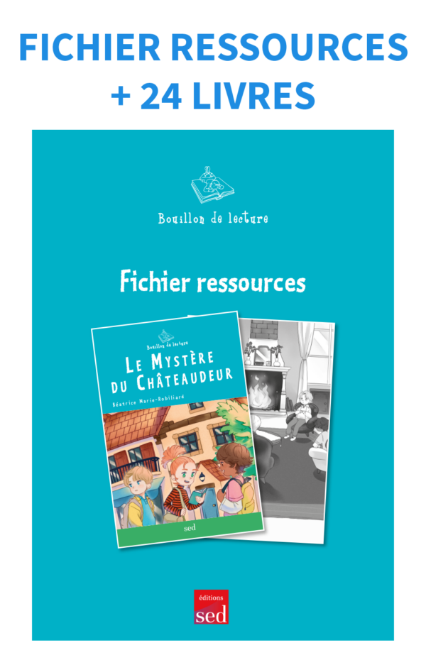 Le mystère du chateaudeur - 24 livres + fichier - nv