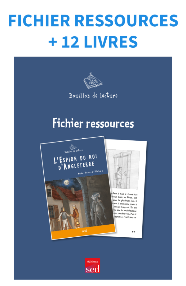 L'espion du roi d'angleterre - 12 livres + fichier - nv