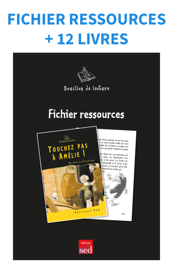 Touchez pas à Amélie - 12 livres + fichier - nv