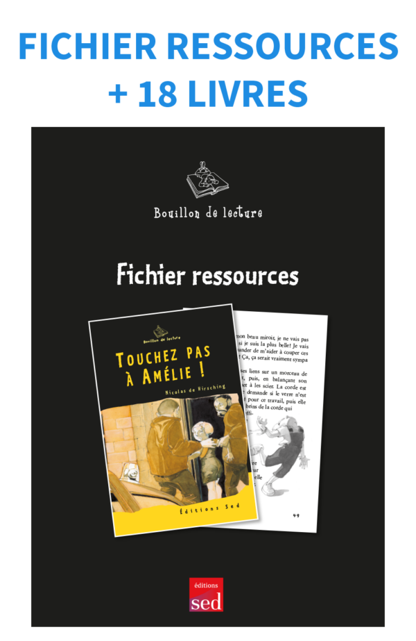 Touchez pas à Amélie - 18 livres + fichier - nv